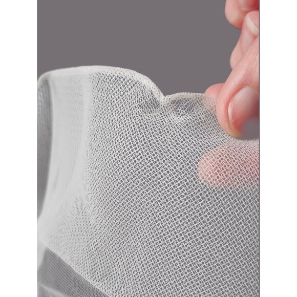 Ivory/Cappuccino Lace Applique Fit and Flare  Wedding  Gown - Mori Lee - Picture 16 of 16